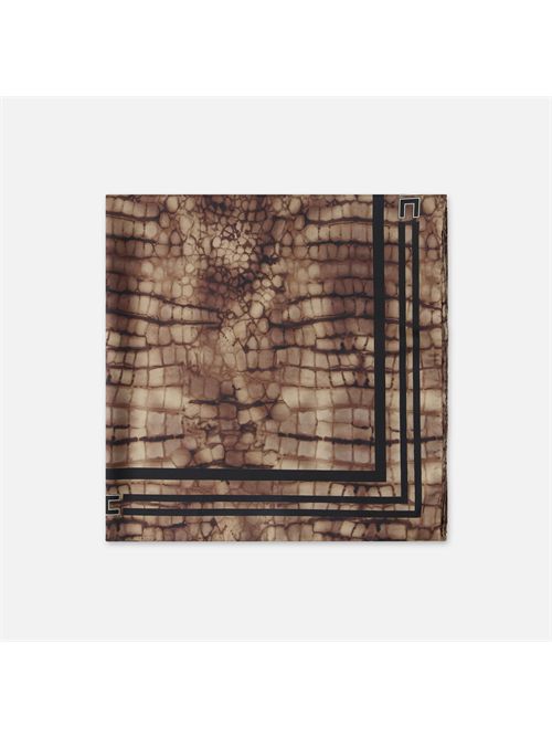 Headscarf woman cacao ELISABETTA FRANCHI | FO24L61E2/644